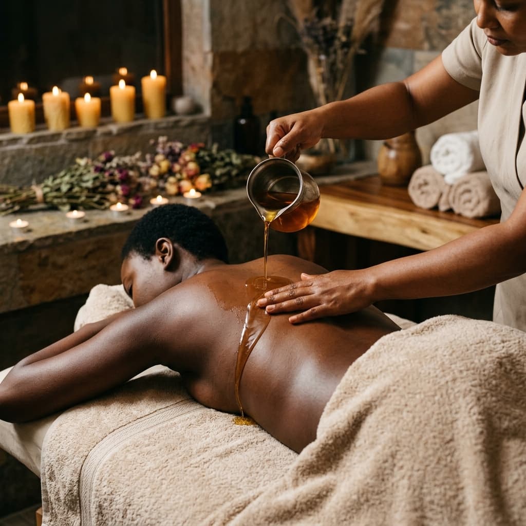 Hot Oil Massage
